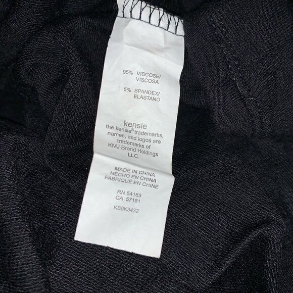 Kensie black cold shoulder top - Picture 3 of 6